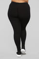 Kim Basic Legging - Black