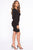Yeah Whatever Mini Dress - Black
