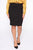 Rise And Shine Pencil Skirt - Black