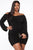 Fit Your Needs Mini Dress - Black