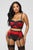 Good And Guilty Three Piece Set - Red/Black