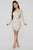 Shine Like The Night Sequin Dress - Nude