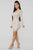 Shine Like The Night Sequin Dress - Nude