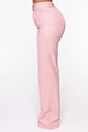 Evening Pants Embellished Pants - Blush