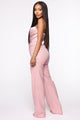 Evening Pants Embellished Pants - Blush