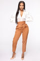 Just Us Two Trouser Pant - Camel