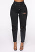 So Vintage High Rise Boyfriend Jean - Black