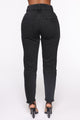 So Vintage High Rise Boyfriend Jean - Black