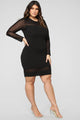 Pretty Young Thang Dress - Black