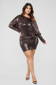 Club Vibes Dress - Copper
