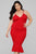Playing The Game Midi Dress - Red