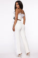 Not My Only One Pants - White