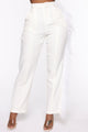 Not My Only One Pants - White