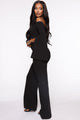 Hard To Resist Jumpsuit - Black