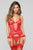 Midnight Affair 3 Piece Cami Set - Red