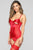 Unwrap My Love 2 Piece Chemise Set - Red