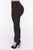 Just Enough Time Cropped Trouser - Black
