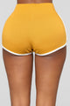 Emerson Dolphin Shorts - Mustard