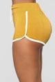 Emerson Dolphin Shorts - Mustard