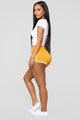 Emerson Dolphin Shorts - Mustard