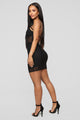 Avenge Mesh Dress - Black