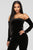 Soothe Velvet Jumpsuit - Black