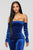 Soothe Velvet Jumpsuit - Royal Blue
