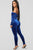 Soothe Velvet Jumpsuit - Royal Blue