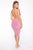 New Muse Midi Dress - Dusty Pink