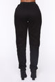 Light Up Your World Jogger - Black