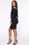 Simple Pleasures Ribbed Mini Dress - Black