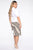 Serpent Queen Midi Skirt - Ivory/combo