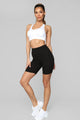 All On Me Biker Shorts - Black