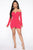 Show Down Mini Dress - Fuchsia