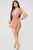 Business Deal Blazer Romper - Mauve