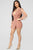 Business Deal Blazer Romper - Mauve