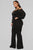Falling For Your Charm Jumpsuit - Black