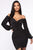 Fit Your Needs Mini Dress - Black