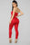 Buenos Aires Jumpsuit - Red