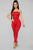 Buenos Aires Jumpsuit - Red