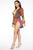 It's All On Fleek Mini Dress - Multi Color