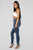 Stretch Me Out High Rise Ankle Jeans - Dark Denim