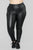 Liliana Faux Leather Leggings - Black
