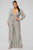 Right Up My Alley Striped Jumpsuit - Taupe/Combo