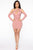 I Talk That Mini Dress - Mauve