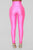 Brianne High Rise Leggings - Neon pink