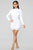Paparazzi Ruched Dress - White