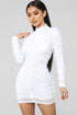 Paparazzi Ruched Dress - White