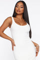 Limited Love Midi Dress - White