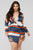 Whole Lotta Class Satin Mini Dress - Multi